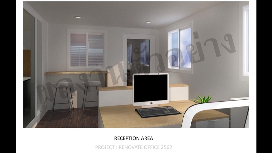 3D Perspective - รับออกแบบ ทำภาพ Perspective 3D งานตกแต่งภายใน / งานเฟอร์นิเจอร์ / งานร้านค้า Kiosk - 2