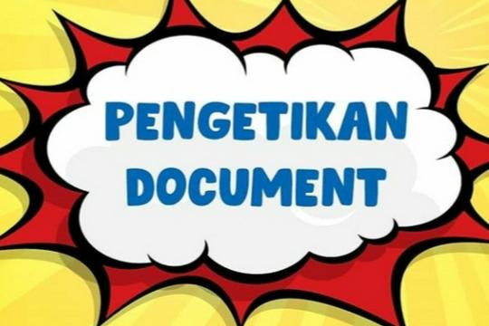PENGETIKAN CEPAT RAPI MURAH DAN SESUAI EYD