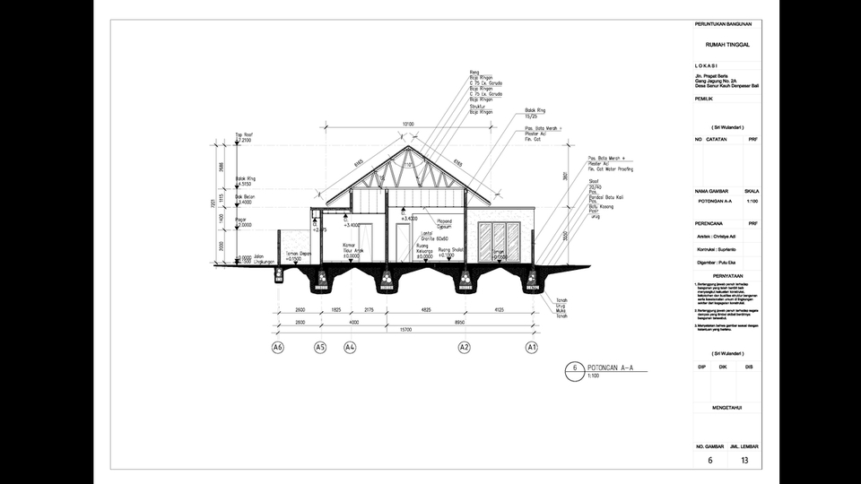 CAD Drawing - Jasa Arsitek Bali - 18