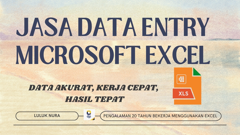 Entri Data - Jasa Data Entry Microsoft Excel "Data Akurat, Kerja Cepat, Hasil Tepat" - 1