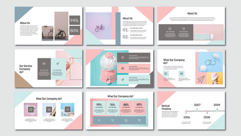 Presentasi - Jasa Pembuatan Desain Powerpoint (PPT) Menarik dan Aesthetic untuk Pelajar, Canva dan Google Slide - 2