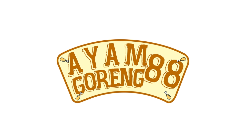 Jasa desain logo restoran online, ayam goreng 88, logo rumah makan, desain logo makanan, bikin logo online shop, logo warung makan, membuat logo online, jasa pembuatan logo online shop