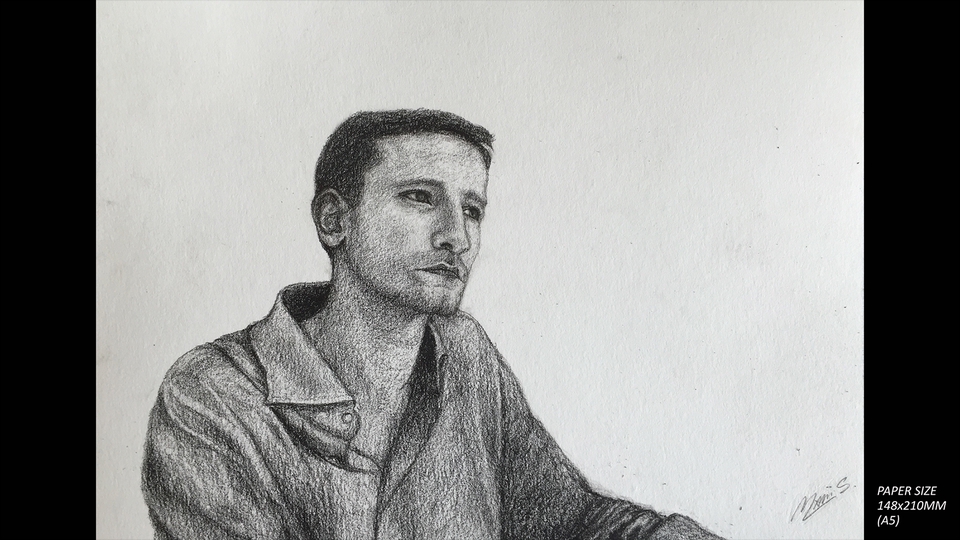 วาดภาพเหมือน Portrait - Realistic Portrait Drawing - 6