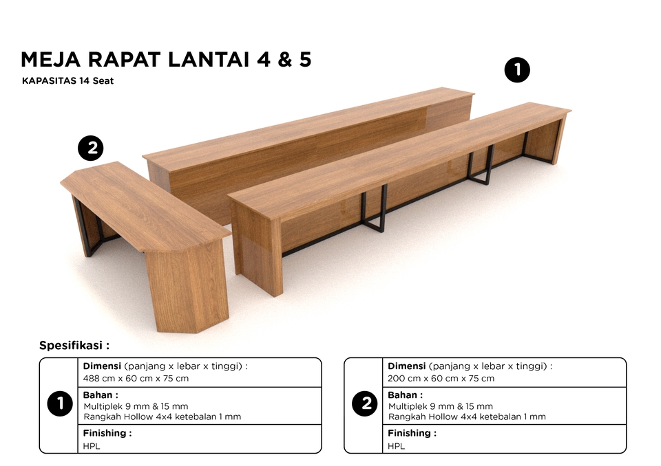 Desain Furniture - Desain 3D Furnitur Sketchup - 3