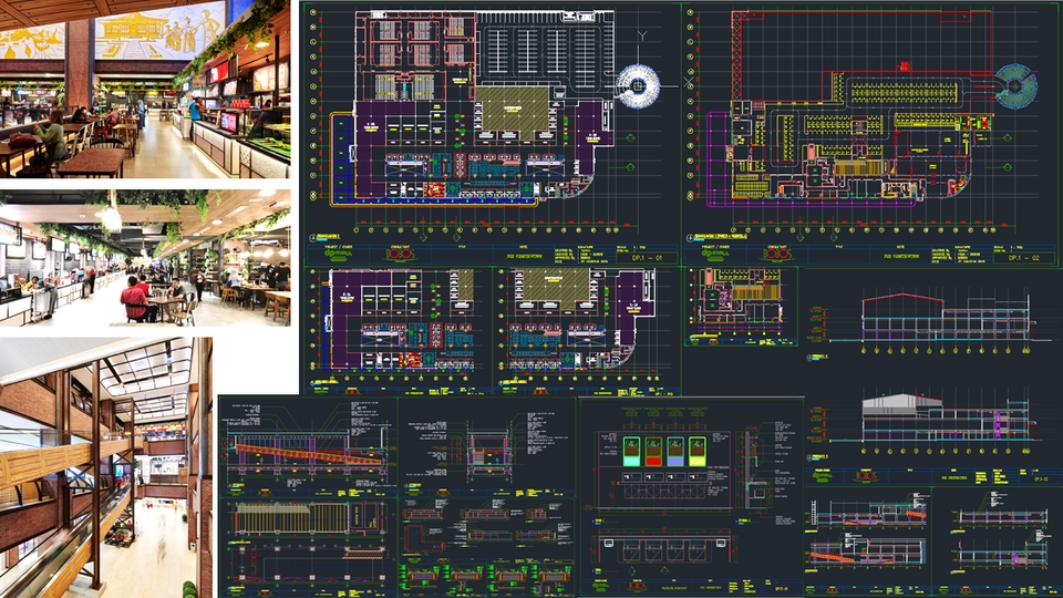 CAD Drawing - AUTOCAD 2D - IMB - SHOP DRAWING - AS BUILT DRAWING - 6