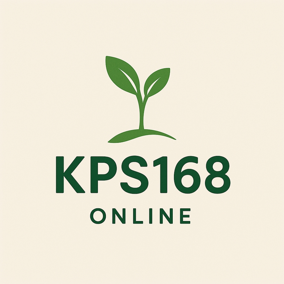 รับออกแบบโลโก้ KPS168 ONLINE โลโก้สวยเรียบหรู ออกแบบโลโก้ราคาประหยัด