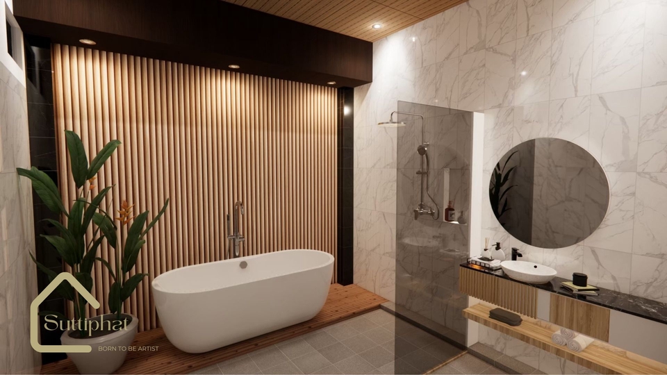 รับ Render 3D - 3D perspective / Render interior exterior - 4