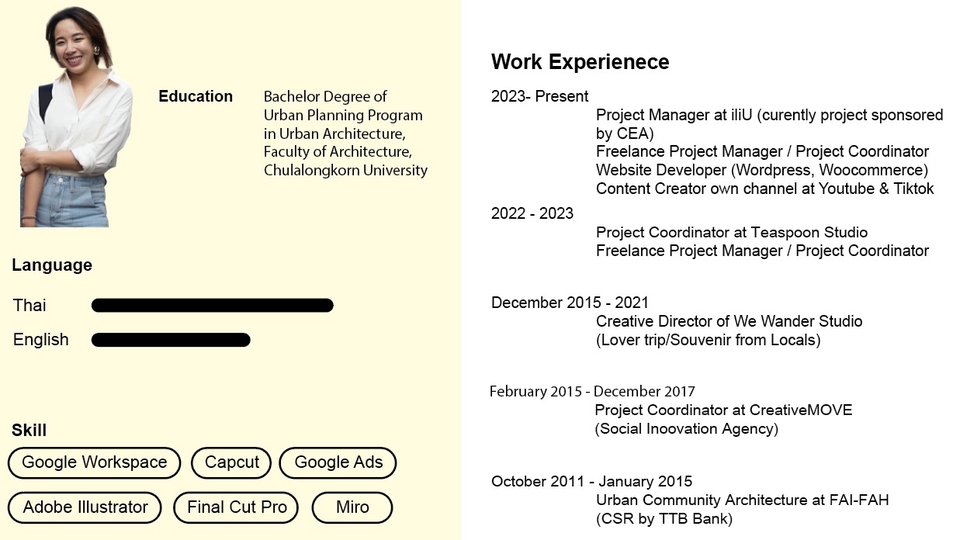 เลขาส่วนตัว - Project Manager และ Project Coordinator - 1