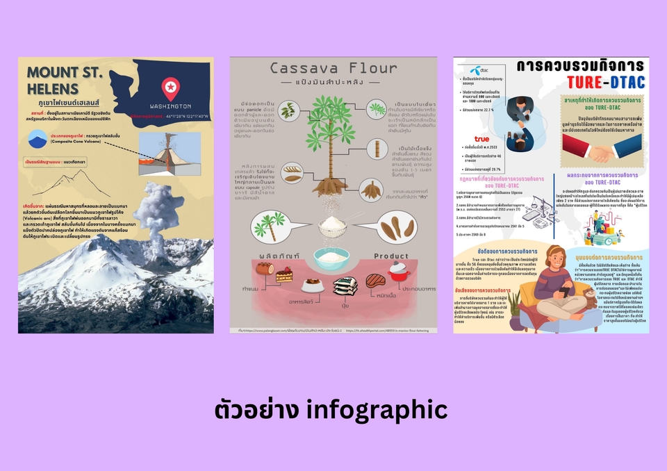 Infographics - รับออกแบบinfographic - 4