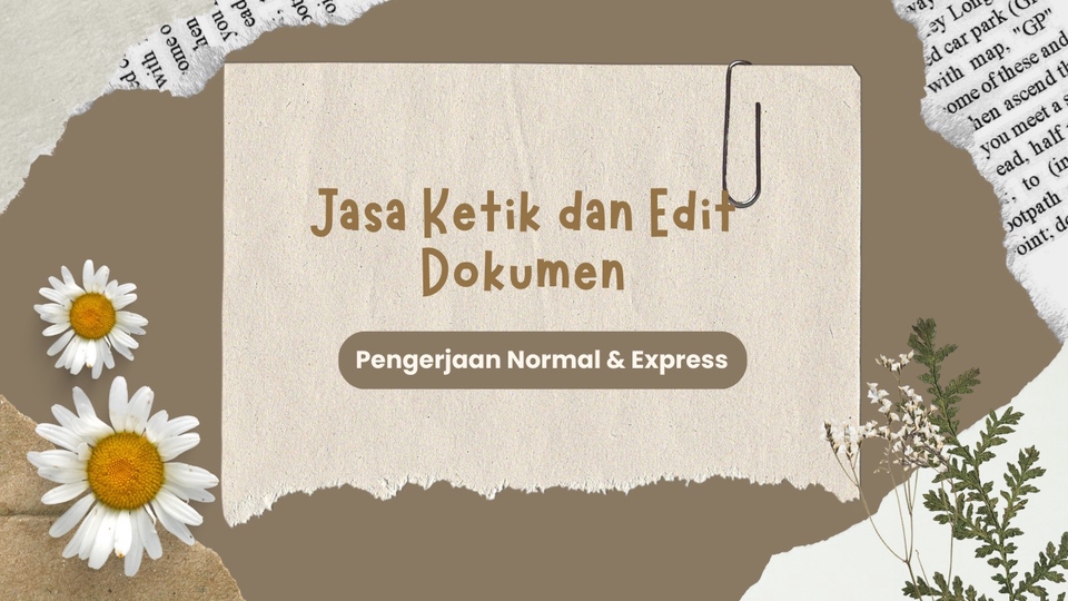 Pengetikan Umum - Jasa Ketik dan Edit Dokumen Murah, Cepat dan Tepat - 1