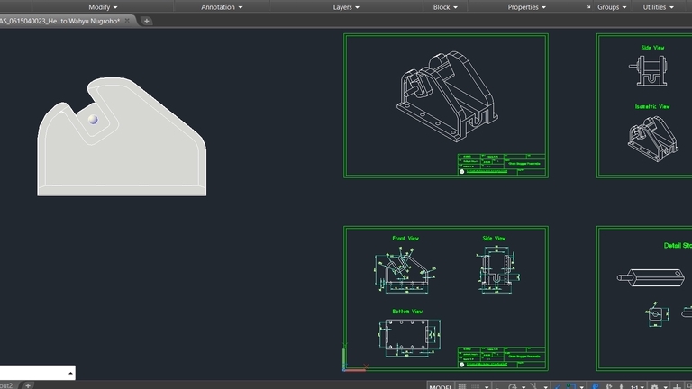 CAD Drawing - JASA DESAIN CAD 2D/3D KILAT - 2