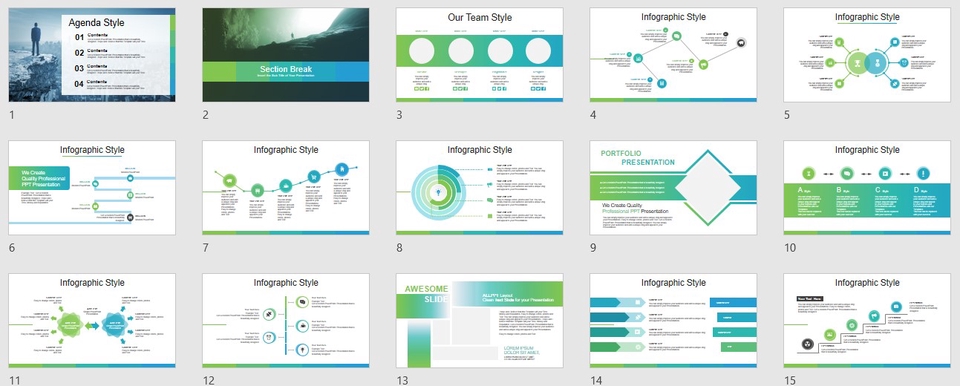 Presentasi - Desain presentasi menarik, keren dan profesional - 10