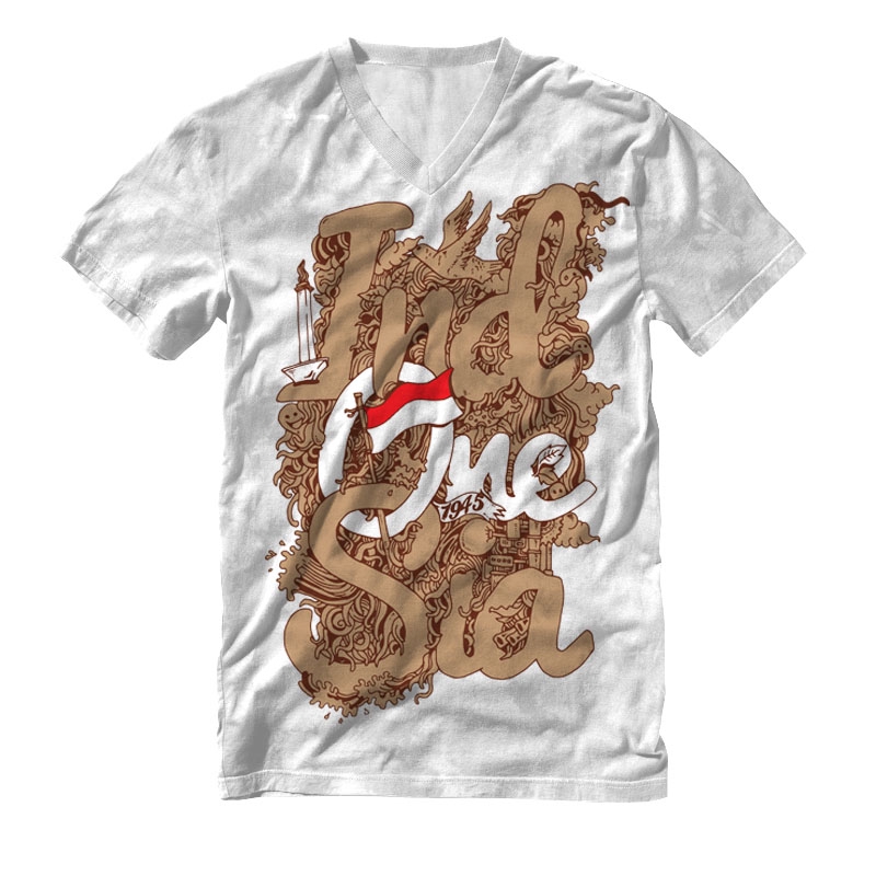 Desain Kaos & Motif - Ilustrasi Doodle Art untuk T-shirt/Merchandise - 3