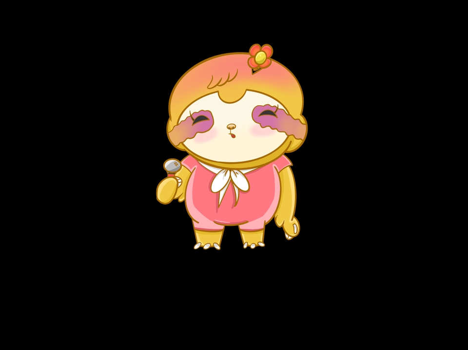 รับวาดรูปตัวการ์ตูนน่ารัก สไตล์น่ารัก สีพาสเทล 