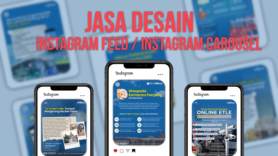 Banner Online - JASA DESAIN FEED INSTAGRAM / INSTAGRAM CAROUSEL - 1