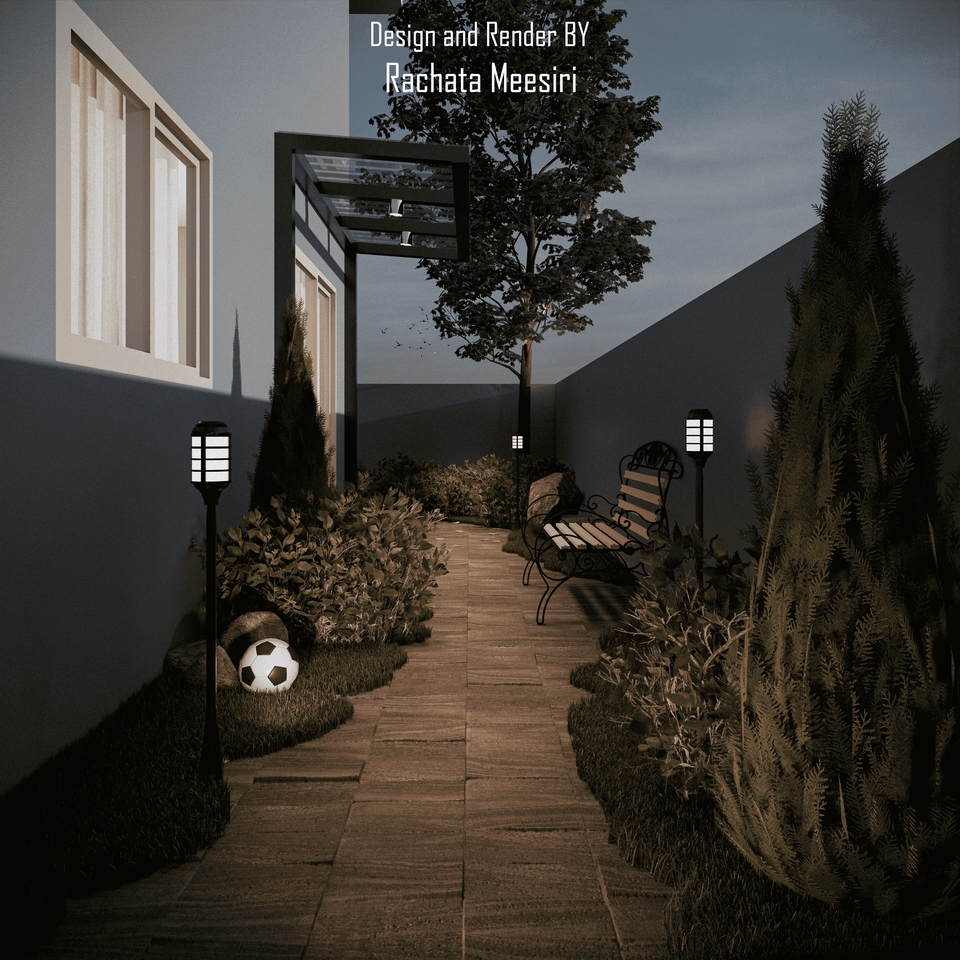 3D Perspective - รับทำภาพ 3D Perspective (Interior & Exterior) และขึ้นโมเดล 3D (Sketchup) - 24