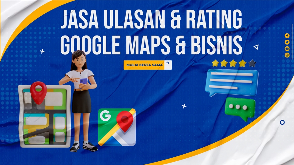 Memberi Review - JASA RIVIEW LOKASI GOOGLE MAPS/GOOGLE BISNIS PAGE 1 SEO 100% ORGANIK (LOCAL GUIDE) - 1