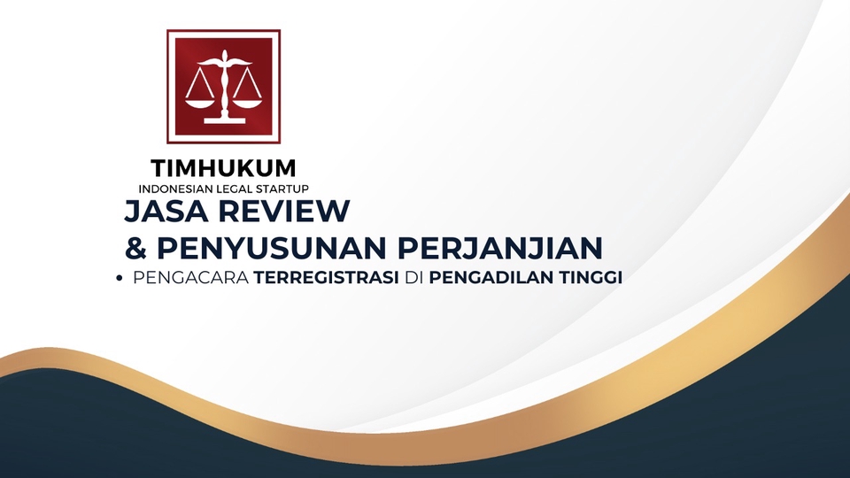 Jasa Review dan Drafting Perjanjian, MOU, Addendum, NDA dan Konsultasi serta LO