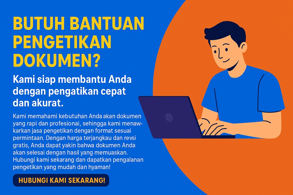 Jasa pengetikan dokumen online cepat dan akurat oleh profesional