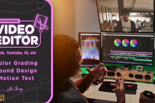 Jasa Editing Video Online Berkualitas & Profesional - Video Editor Profesional Apa Saja Bisa!