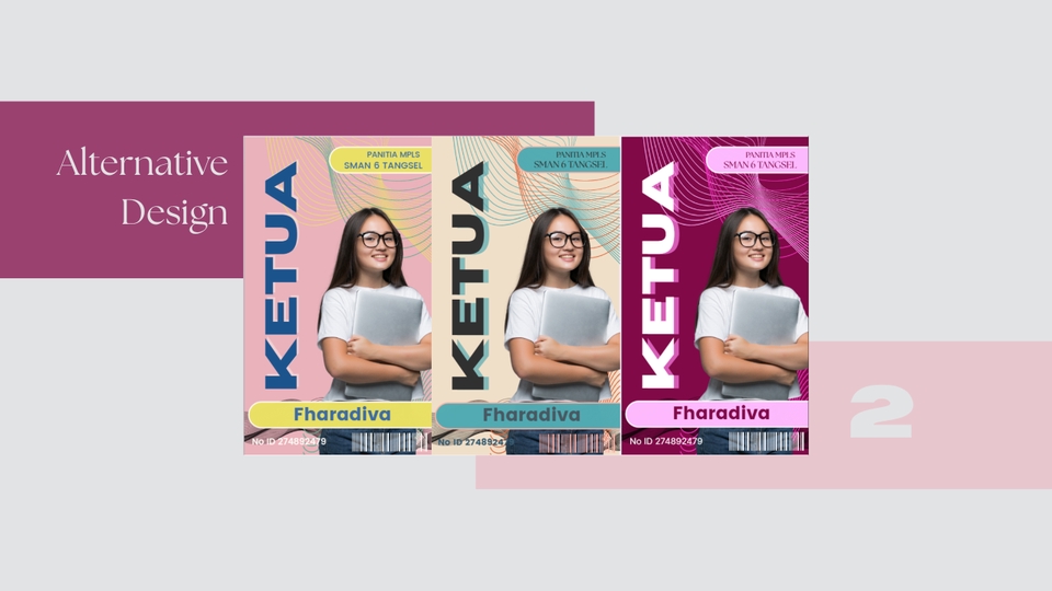 Desain ID Card - Design ID Card Kepanitiaan/Jabatan - 7