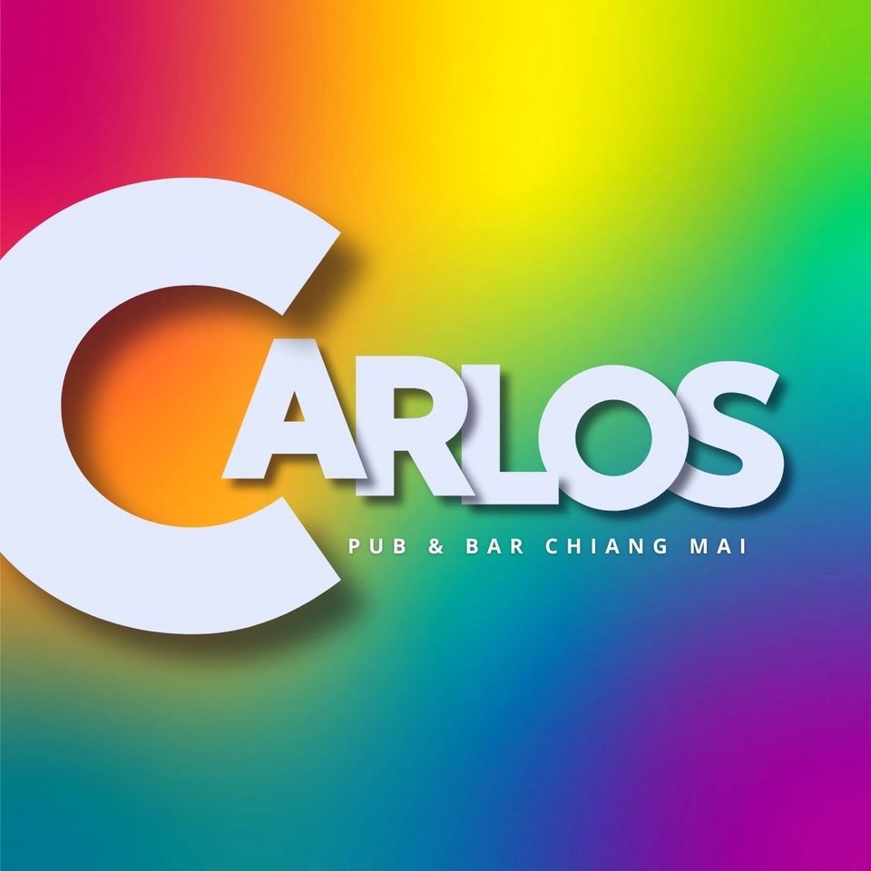 รับออกแบบโลโก้ Carlos Pub & Bar เชียงใหม่ โลโก้ร้านอาหาร ออกแบบโลโก้ร้านค้า ออกแบบโลโก้ minimal ออกแบบโลโก้เรียบหรู ออกแบบโลโก้การ์ตูน