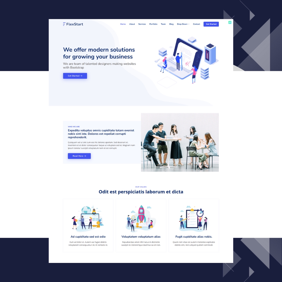 Web Development - Website Company Profile Landing Page dan Sistem Informasi Sederhana - 3