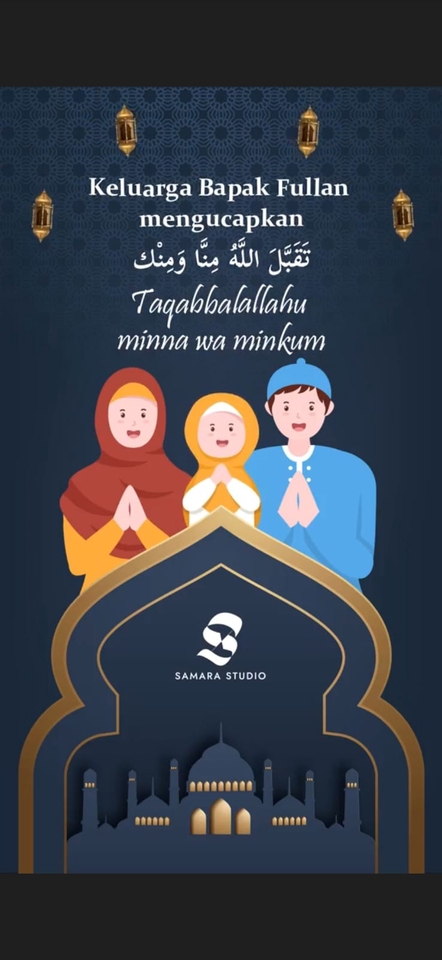 Motion Graphics - Animasi Idul Fitri/Lebaran - 4