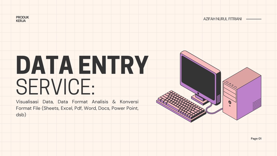 Entri Data - Data Entry: Visualisasi Data, Data Format Analisis & Konversi Format File (Sheets, Excel, Pdf, dsb) - 3