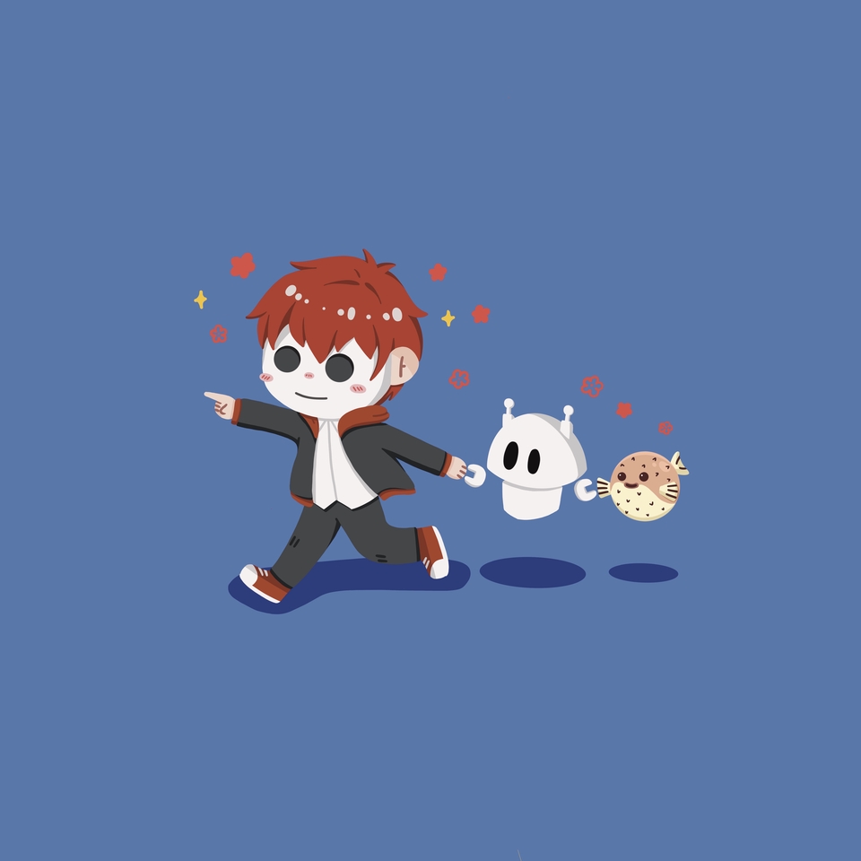 วาดแฟนอาร์ต - วาดรูปสไตล์น่ารัก - 6