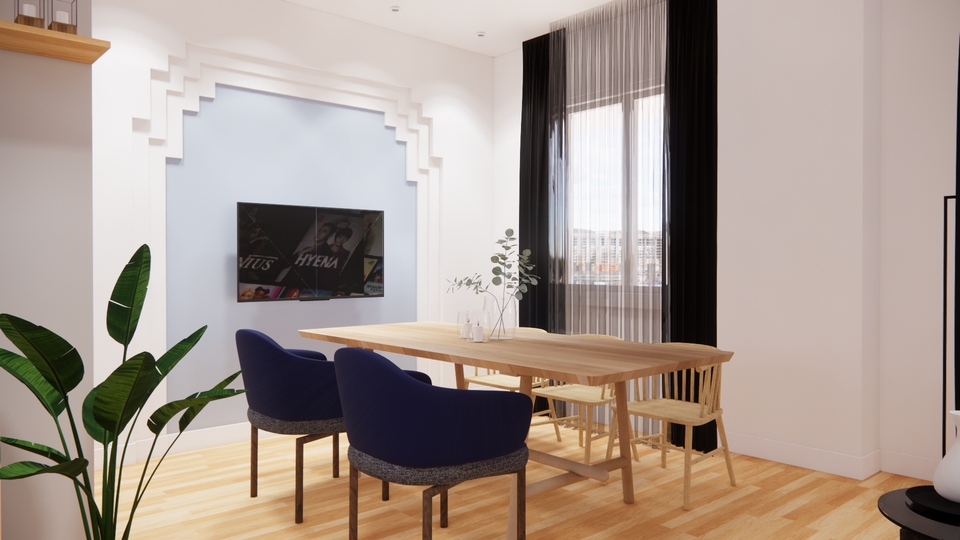 3D & Perspektif - Desain Interior 1 ruang 1 hari jadi - 6