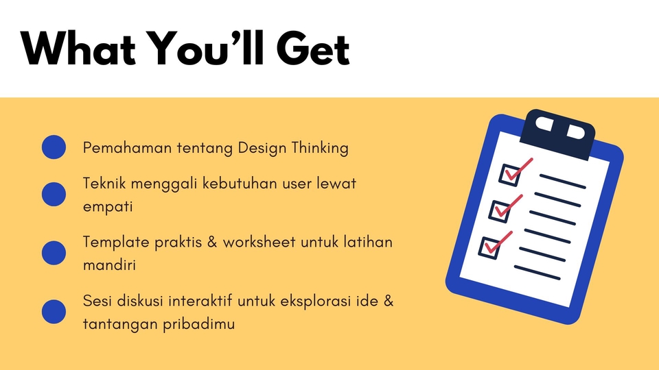 Mulai Bisnis/Start-up - Design Thinking: Mulai dari Empati, selesai dengan Solusi - 4