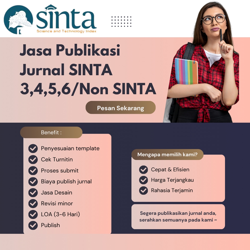 Jasa Lainnya - Jasa Publikasi Jurnal SINTA (3,4,5,6)/NON SINTA ter Index Jurnal Internasional - 2