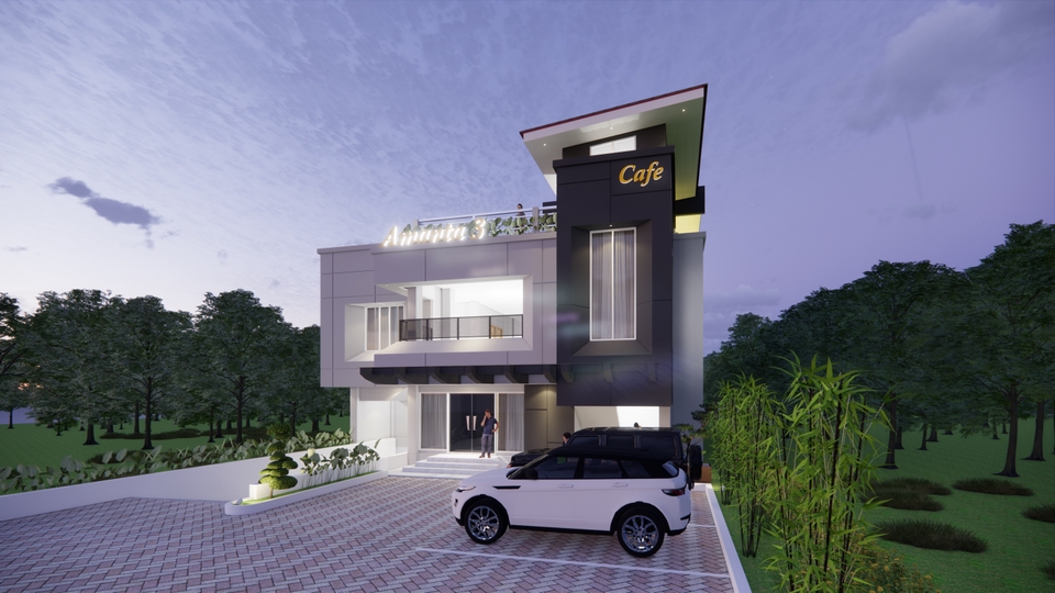 3D & Perspektif - Jasa desain Kos-kosan 3D - 4