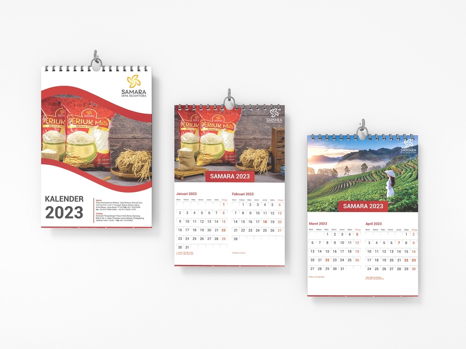 Digital Printing - DESAIN KALENDER 2024 - 24 JAM JADI - SESUAI APA YANG DIINGINKAN - DESAIN MENARIK DAN BERKUALITAS - 3