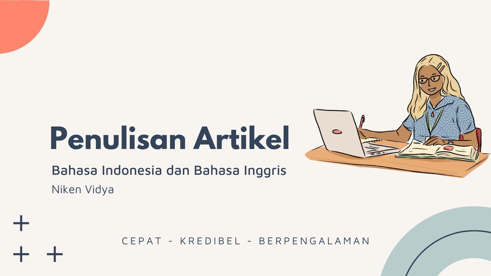 Jasa Penulis Artikel Freelance untuk Bahasa Indonesia dan Inggris - Content Writer Profesional untuk Landing Page, Artikel SEO dan Konten Lainnya.