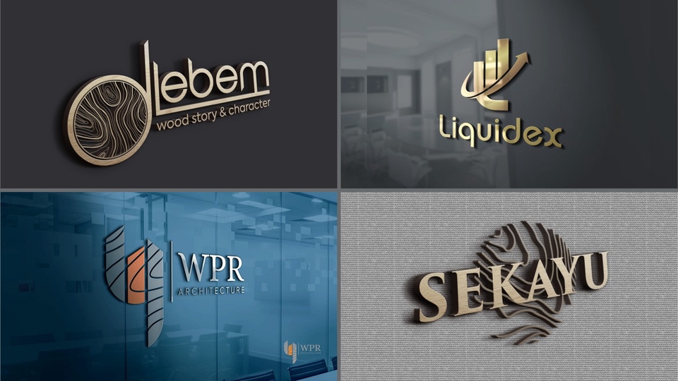 Logo - Desain Logo Bisnis Profesional ( Unlimited Revision ) - 1