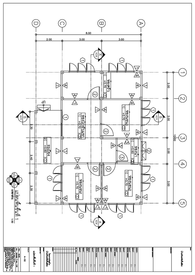 เขียนแบบวิศวกรรมและออกแบบโครงสร้าง - เขียนแบบบ้านพักอาศัย อาคารพาณิชย์  2D & 3D - 11