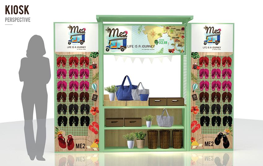 3D Perspective - EXHIBITION BOOTH , DISPLAY , KIOSK - 4
