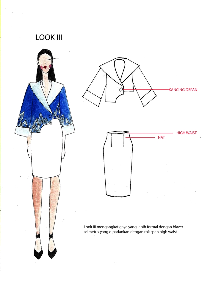 Desain Kaos & Motif - Fashion Design Collection with Tech Pack - 10