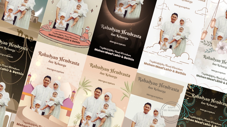 Kartu Ucapan & Video - Jasa Video Ucapan Idul Fitri / Lebaran 2023 - 1