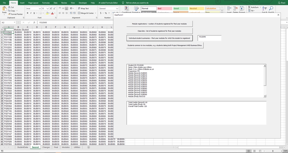 อื่นๆ - Excel (Macro & VBA) & Google sheet รับ: สร้างสูตรตามลูกค้า/อีเมล์Auto/ใบเสนอราคา/ระบบสต็อค/Payroll - 6