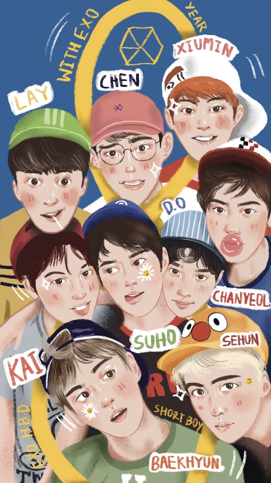 วาดแฟนอาร์ต - แฟนอาร์ตศิลปิน(Fanart) - 12