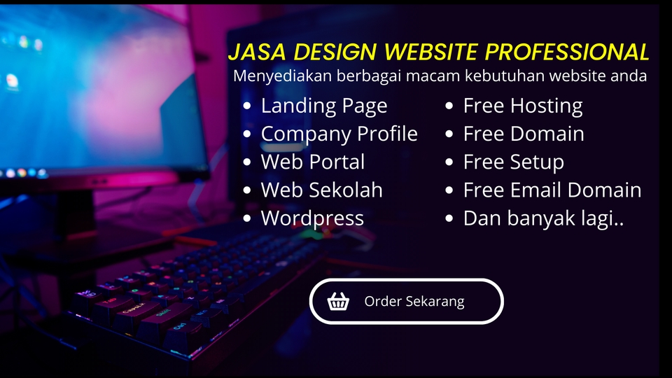 Jasa Pembuatan Website Landing Page Company Profile