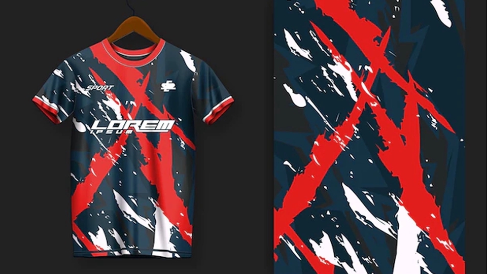 Desain Kaos & Motif - DESIGN JERSEY CUSTOM - 9
