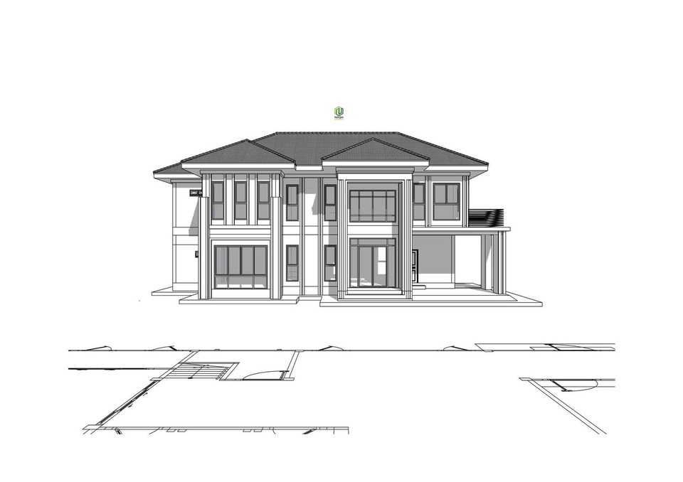 เขียนแบบวิศวกรรมและออกแบบโครงสร้าง - เขียนแบบบ้านพักอาศัย/ออกแบบบ้านพักอาศัย/ตกแต่งภายใน/คำนวนโครงสร้าง/เขียนดีเทลแบบขยาย/ประมาณราคา,BOQ - 21