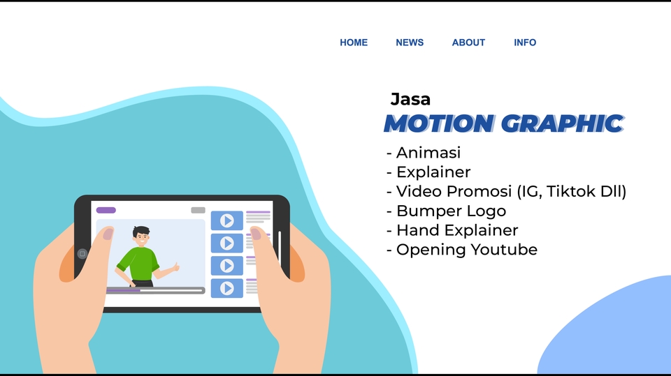 Motion Graphics - Jasa Motion Graphic ( Video promosi, Iklan, Social media dll) - 1