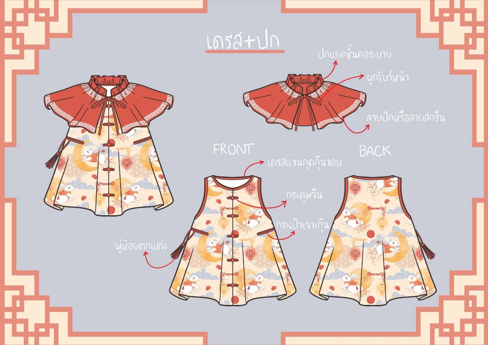 วาด/ออกแบบแพทเทิร์นเสื้อผ้า - Sketch design!! ออกแบบเสื้อผ้าผู้หญิง ผู้ชาย และเด็ก - 19