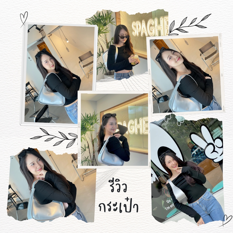 เน็ตไอดอล รีวิว กระเป๋า สไตล์เกาหลี รับรีวิวสินค้า หา influencer