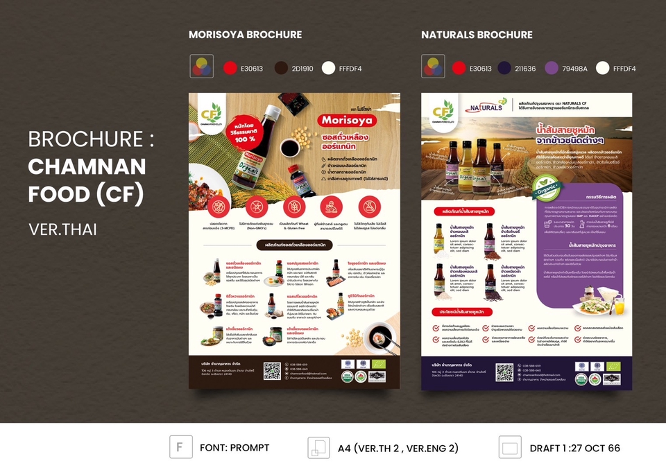 สื่อสิ่งพิมพ์และนามบัตร - " รับออกแบบโบว์ชัวร์ แผ่นพับ แค็ตตาล็อก สื่อสิ่งพิมพ์ทุกประเภท " - 23